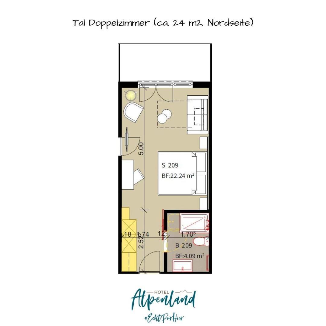 Hotel Alpenland Гстаад Екстериор снимка