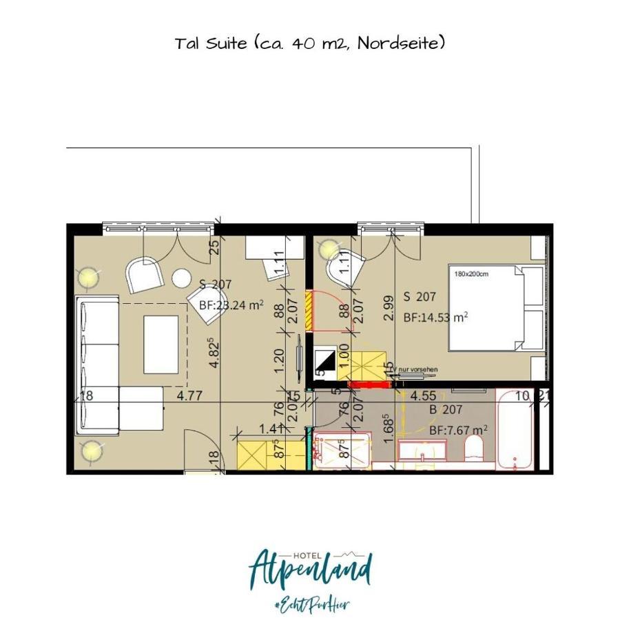 Hotel Alpenland Гстаад Екстериор снимка